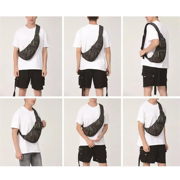 Multipurpose Premium Crossbody Shoulder Bag Sling Backpack T