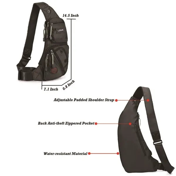 Multipurpose Premium Crossbody Shoulder Bag Sling Backpack T