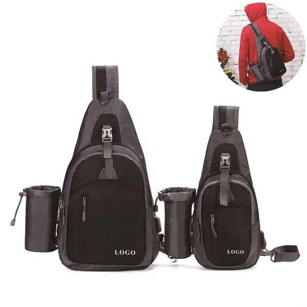 Premium USB Charging Sling Bag Crossbody One Shoulder