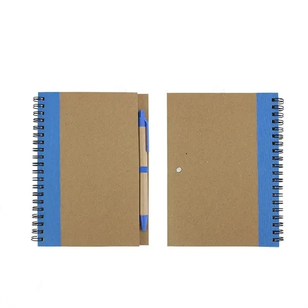 Spiral Ruled Journal W/Pen