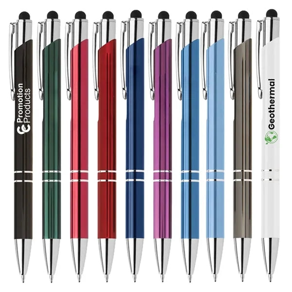 Click Action Metal Stylus Pen