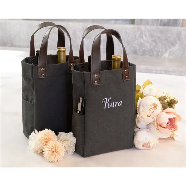 2 Bottle Wine Tote