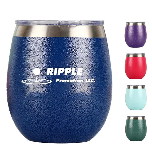 Egg Shaped Insulated Wine Tumbler Cup