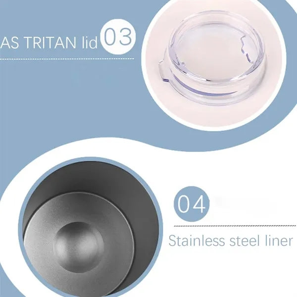 Egg Shaped Insulated Wine Tumbler Cup