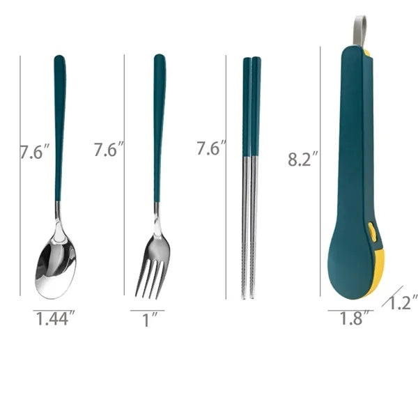 Portable Travel Dinnerware Sets