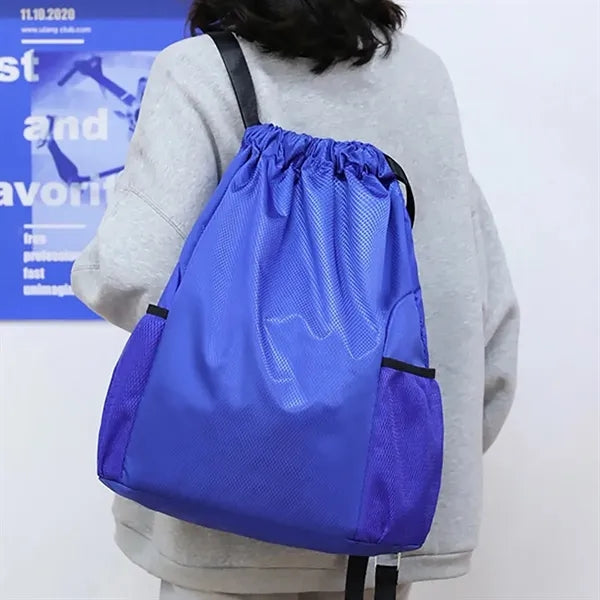 Waterproof Drawstring Gym Backpack