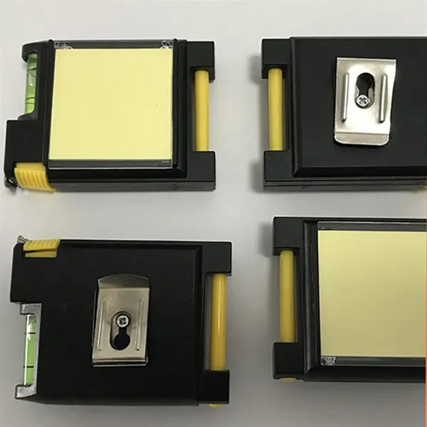 Steel Tape Measure with Spirit Level Note Memo Pad And Pen