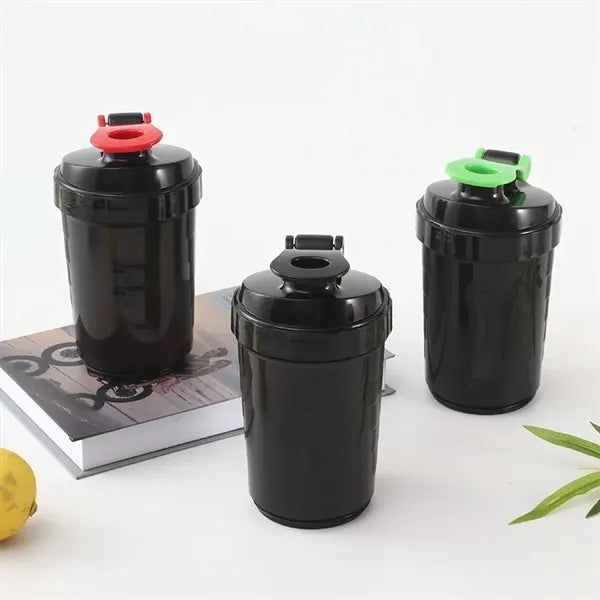 17 oz Pre Workout Protein Shaker with Powder Storage