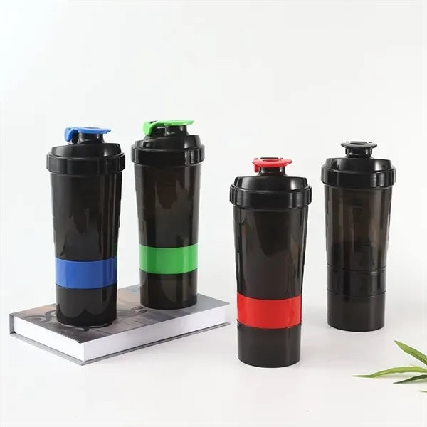 17 oz Pre Workout Protein Shaker with Powder Storage