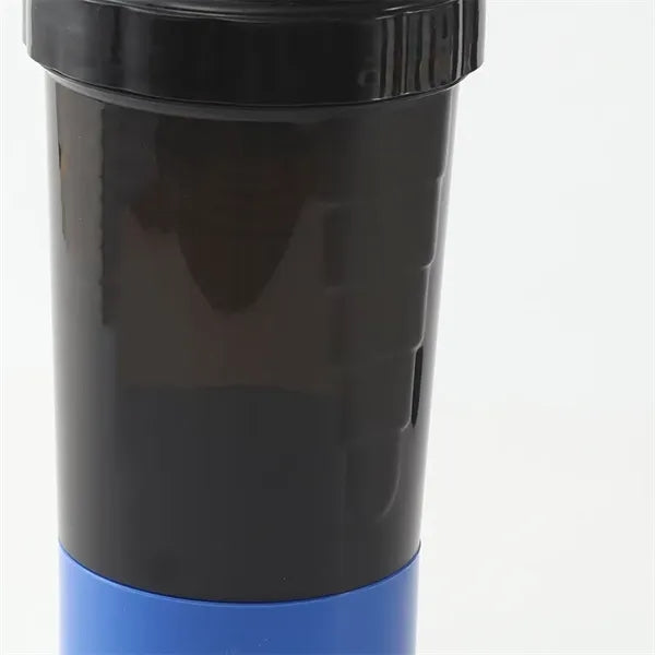 17 oz Pre Workout Protein Shaker with Powder Storage