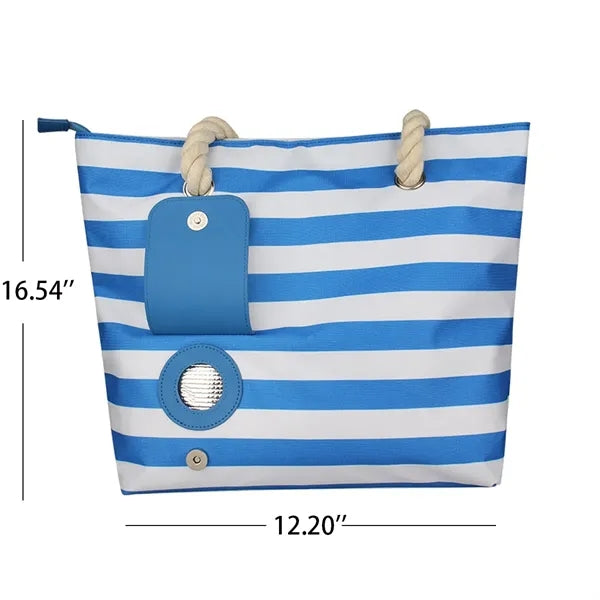 Hidden Dispenser Insulated Cooler Wine Portable Tote Bag