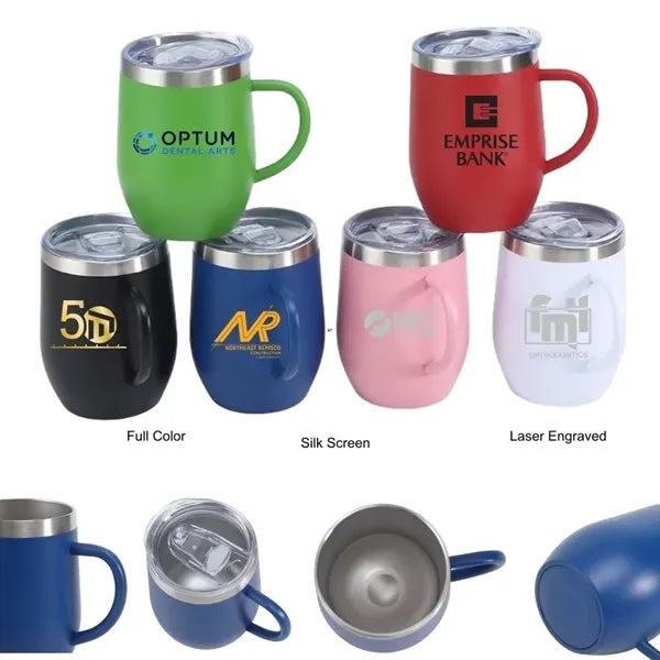 12 oz Stainless Steel Double Wall Insulated Coffee Mug