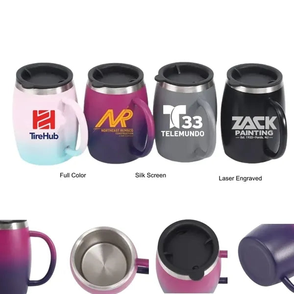16 oz Insulated Double Wall Stainless Steel Coffee Cup
