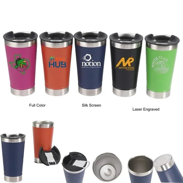 20 oz Insulated Stainless Steel Beer Mug with Bottle Opener
