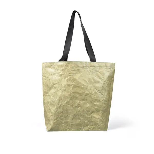 Water Resistant Washable Paper Tote Bag 16 1/2"x15"x4"