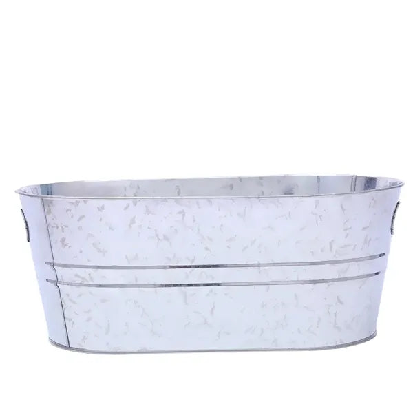 15L Oval Galvanized Bucket