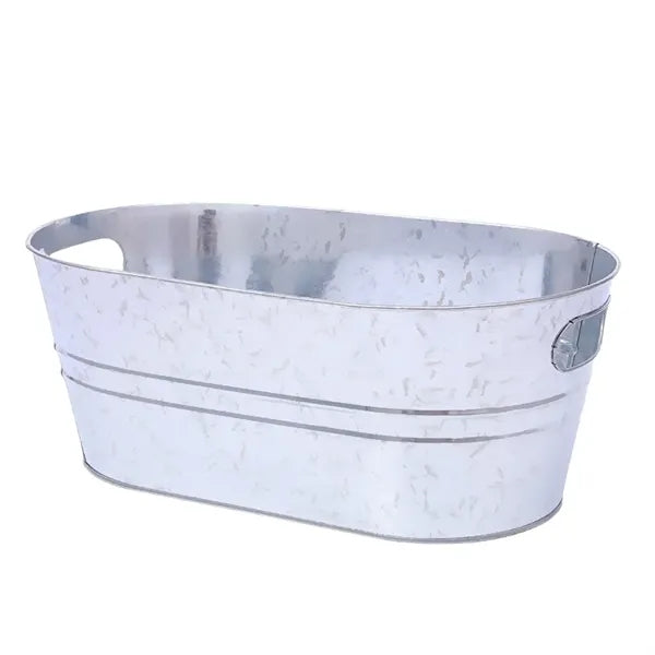 15L Oval Galvanized Bucket