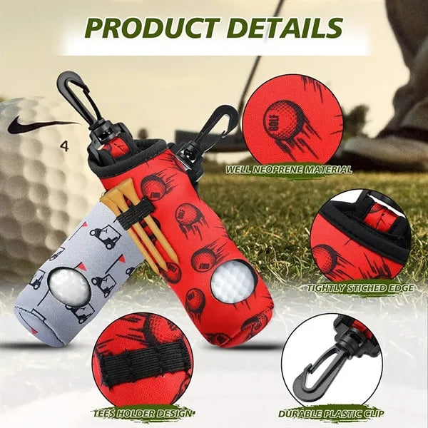 Golf Bag Cover with Hook/Tees Holder