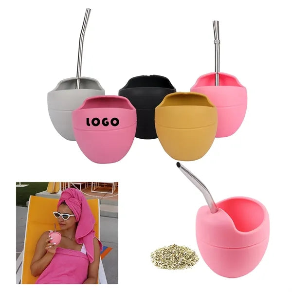 Customisable Silicone Folding Gourd Cup