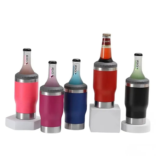4 in 1 Travel Mug Insulator Can and Beer Bottle