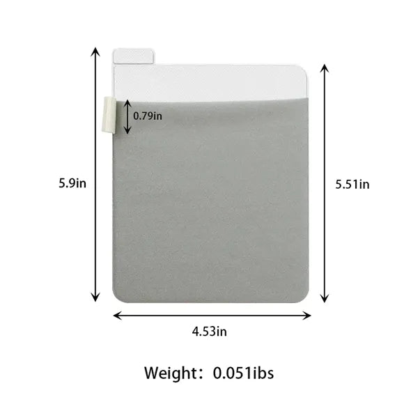 Laptop Back Elastic Mouse and Pen Storage Pouch