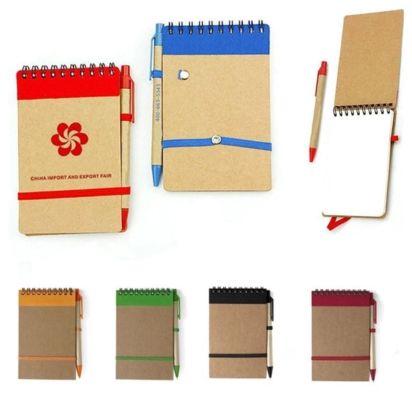 2025-2026 Eco Pocket Spiral Notebook and Pen