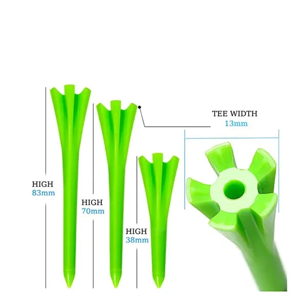 Plastic Golf Tees 3-1/4 inch - 50 count
