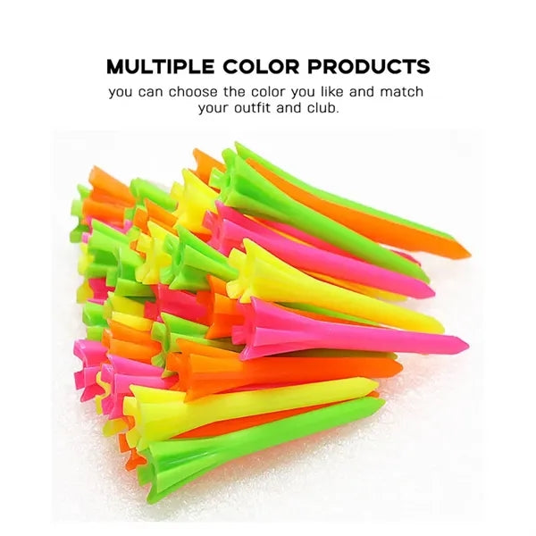 Plastic Golf Tees 3-1/4 inch - 50 count