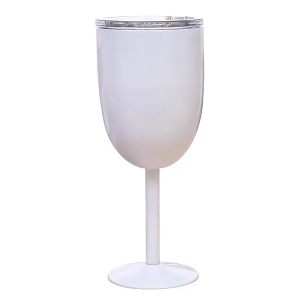 10 OZ Stainless Steel Wineglasses
