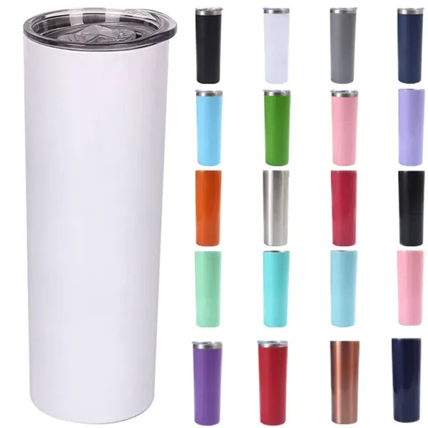 20OZ Double Wall Insulated Straight Cups with lid