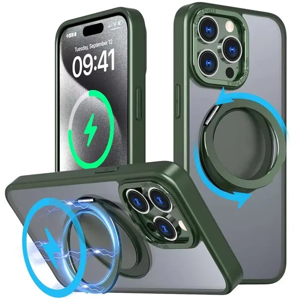 Rotatable Magnetic Ring Phone Case