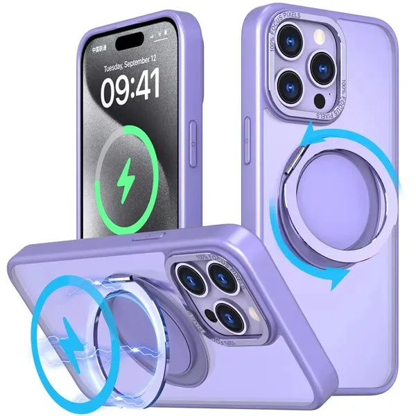 Rotatable Magnetic Ring Phone Case