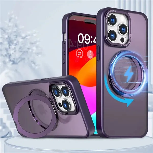Rotatable Magnetic Ring Phone Case