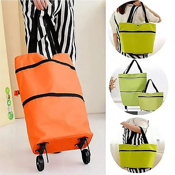 Folding Shopping Bag Grocery Cart