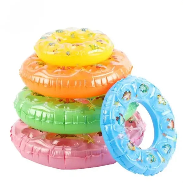 Double Layers Cartoon Swim Ring