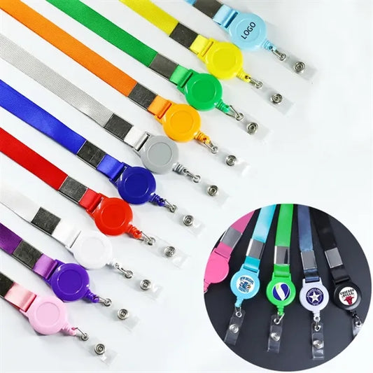 Breakaway Retractable Lanyard for ID Badges Keys