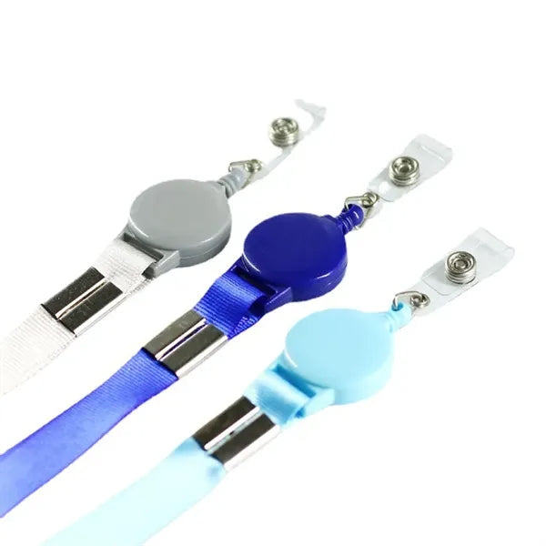 Breakaway Retractable Lanyard for ID Badges Keys