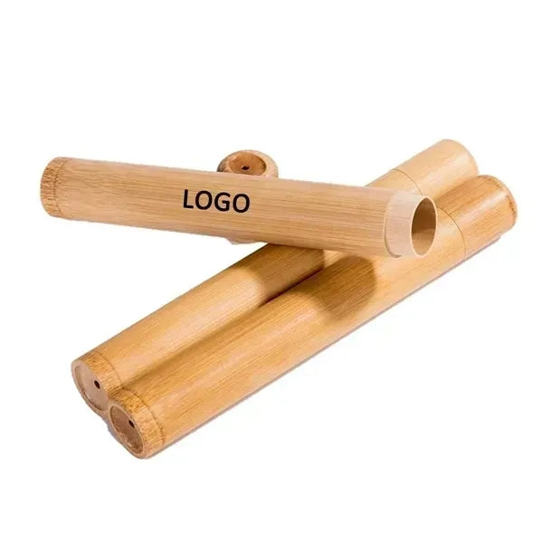 Eco-Friendly Bamboo Storage Case with Lid - Durable & Stylis