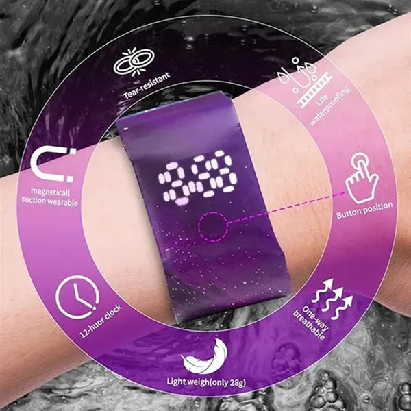 Waterproof Paper Digital Watch