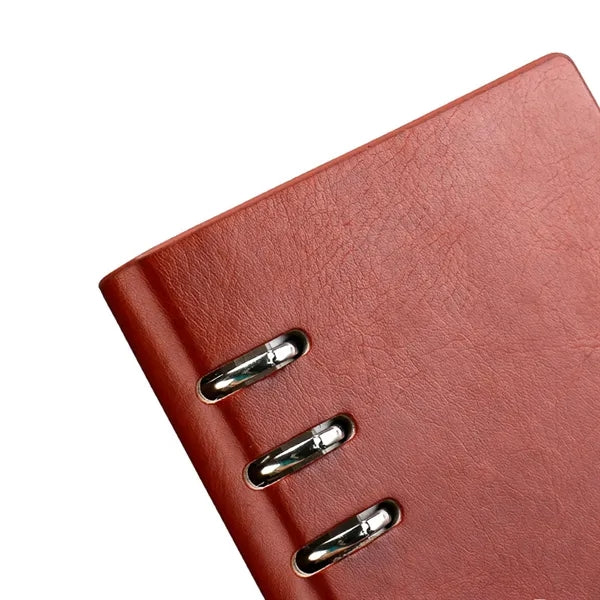 Pu Cover Office A6 Notebook With Binder