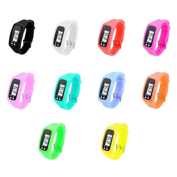 Step Counter Watches Electronic Pedometer Bracelet Wristband