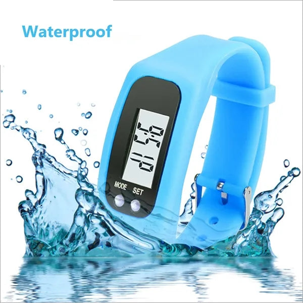 Step Counter Watches Electronic Pedometer Bracelet Wristband