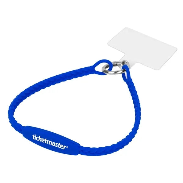 Wrist Band with Phone Tether Patch
