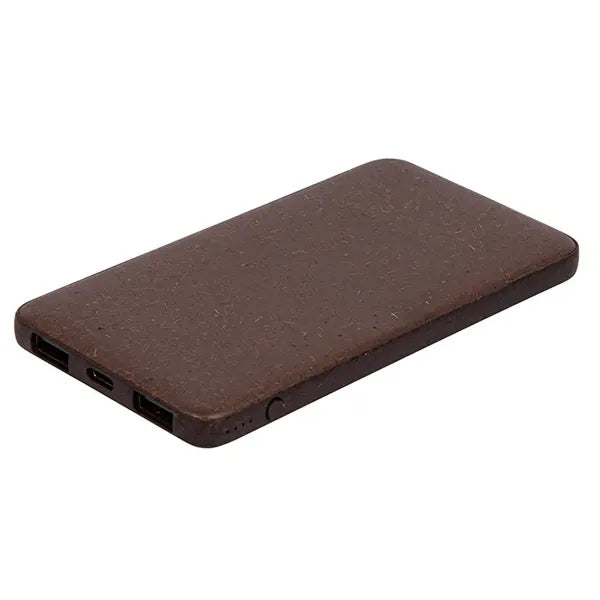 Sustainable Coconut 5,000mAh Power Bank