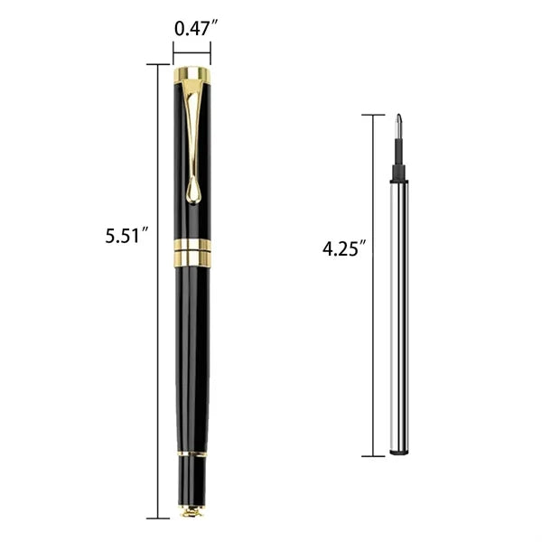 Gift Metal Engraving Roller Ballpen Ballpoint Pen Set