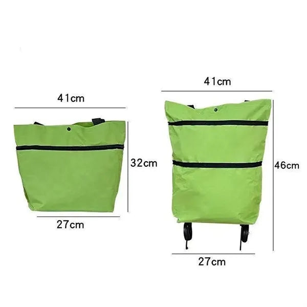 Folding Lightweight Portable Collapsible Bag With Wheels