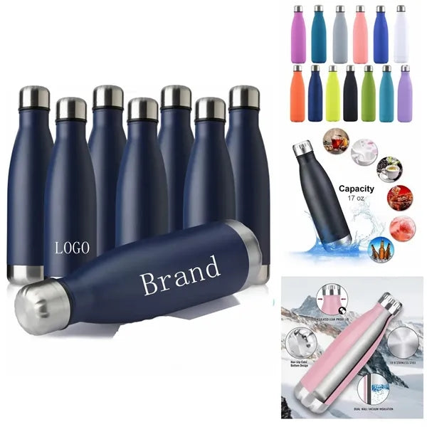 17oz Vacuum Insulated Stainless Steel Water Bottle