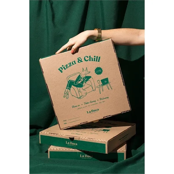 10" Full Color Pizza Box