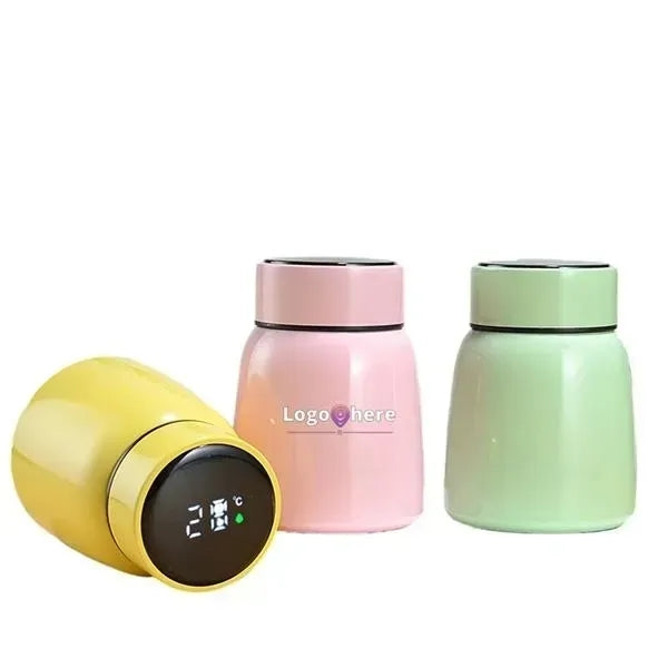 Temperature Display Thermo Cup Digital Heat Sensing Mug Insu