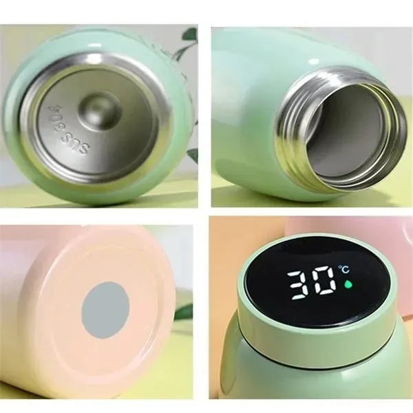Temperature Display Thermo Cup Digital Heat Sensing Mug Insu